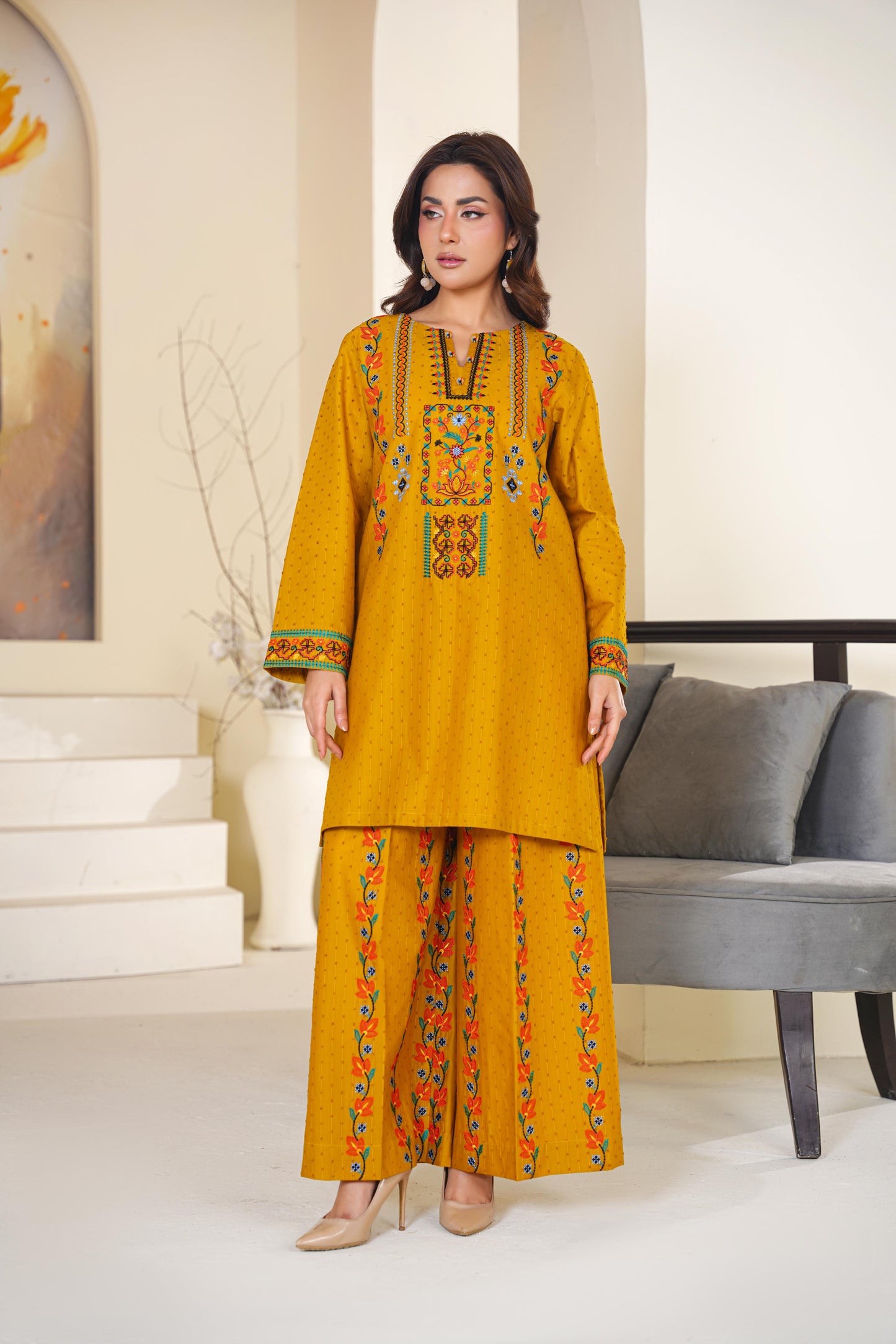 Lawn Embroidered Kurta 2P - G2300