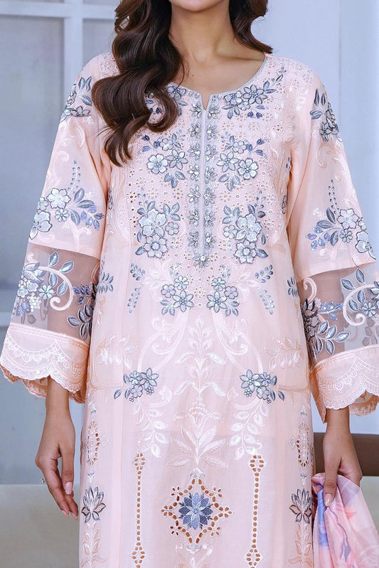 Lawn Embroidered Kurta 3P - G2236