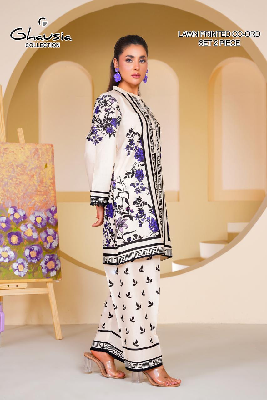 Printed Lawn Kurta 2 piece