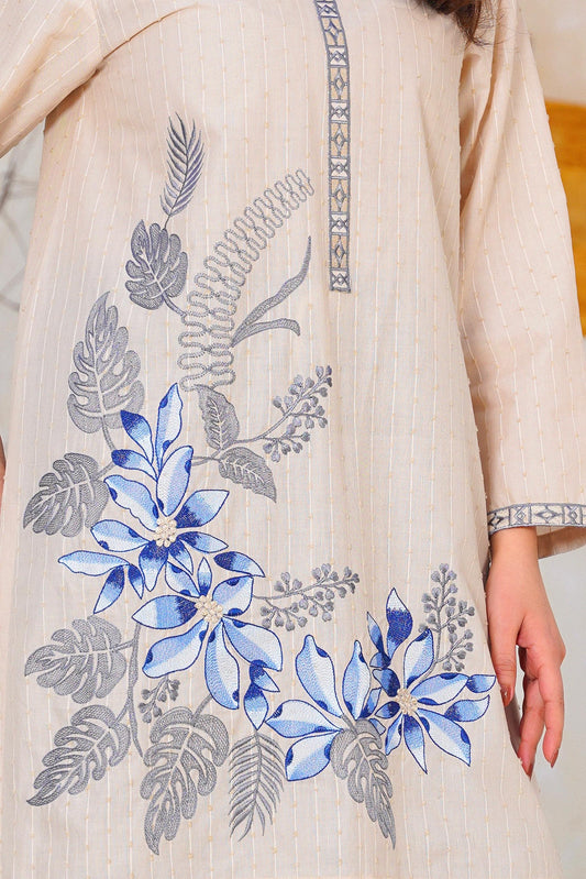 Lawn Embroidered Kurti 1P