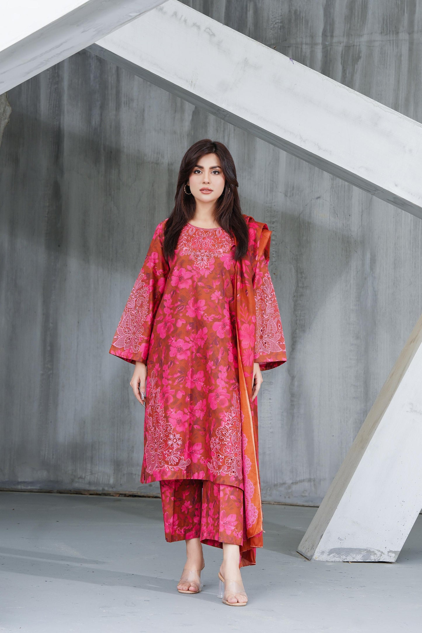 Lawn Digital Print Kurta 3P