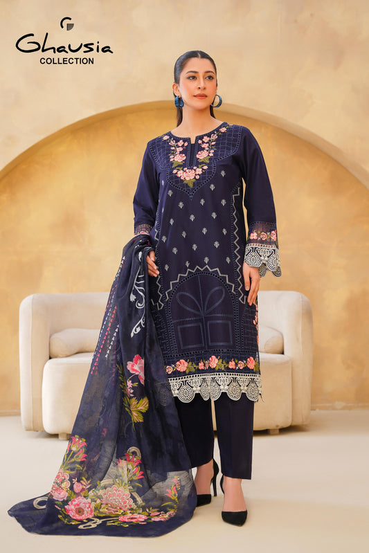Lawn Embroidered 3P - G2303