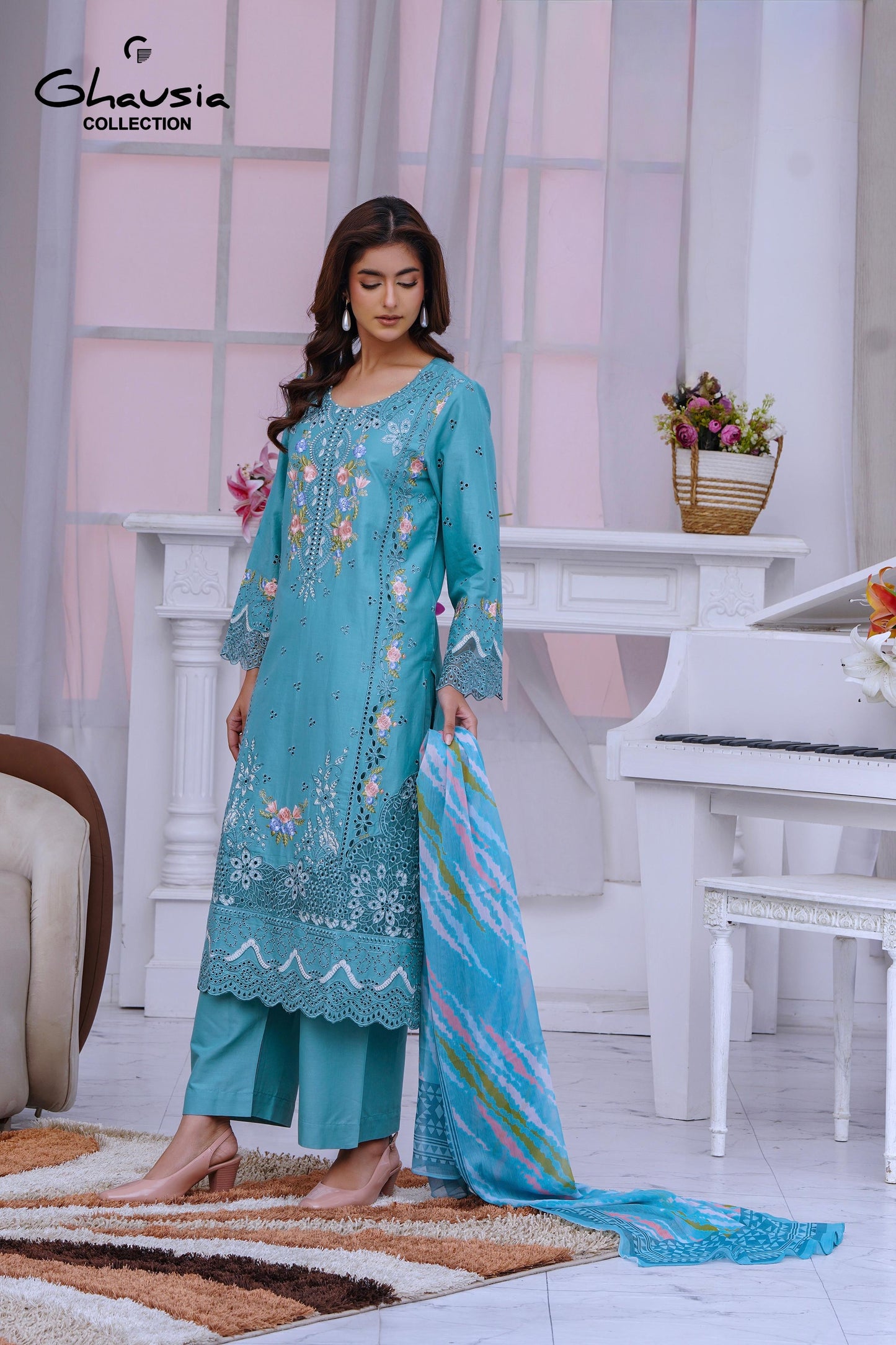 Lawn Embroidered 3P - G2161