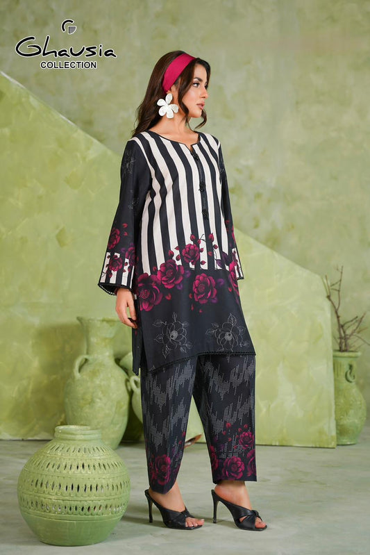 Printed Lawn Kurta 2 Piece
