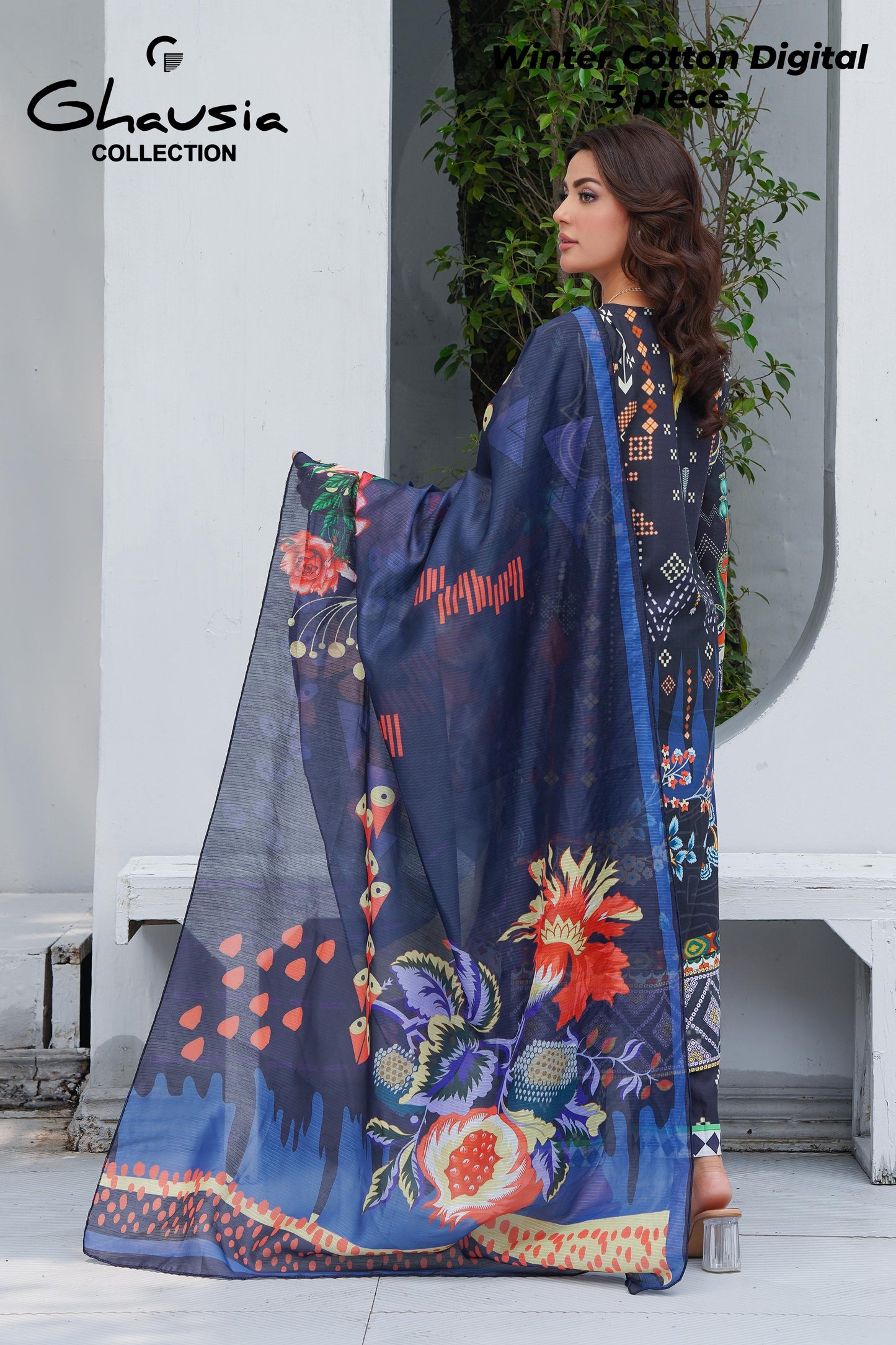 Winter Digital Cotton 3 Piece