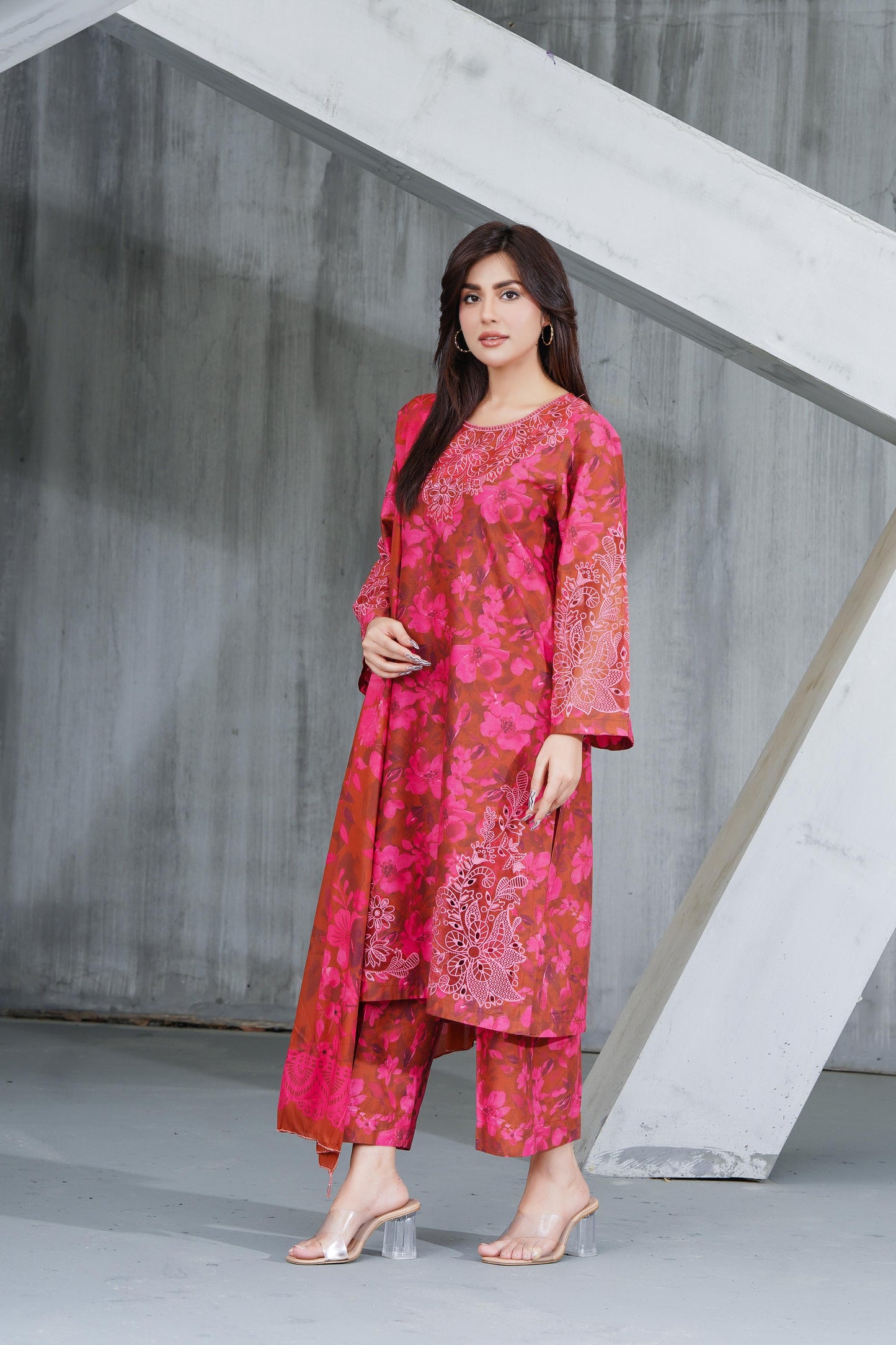Lawn Digital Print Kurta 3P