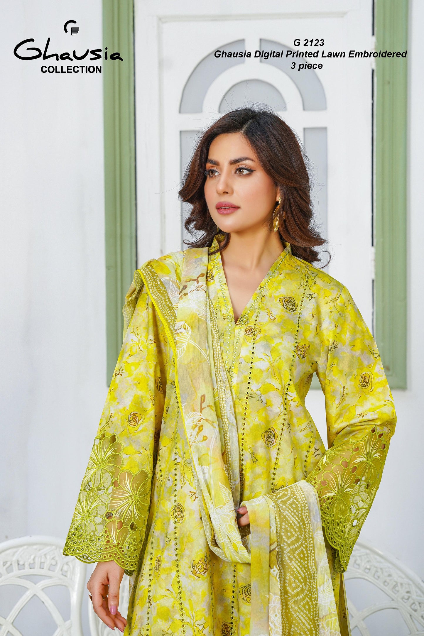 Lawn Digital Print Kurta 3P