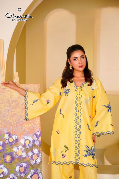 Lawn Embroidered CO-ORD Set 2P - G2346