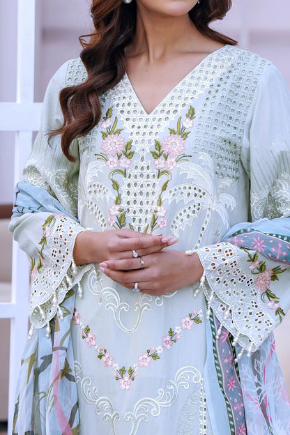 Lawn Embroidered Kurta 3P - G2156