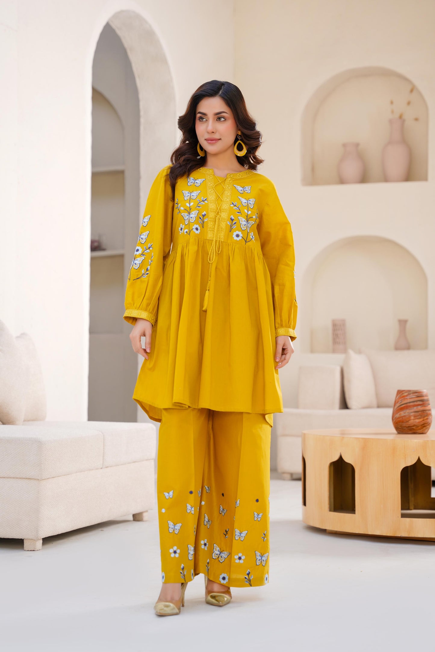 Lawn Embroidered Frock 2P - G2252