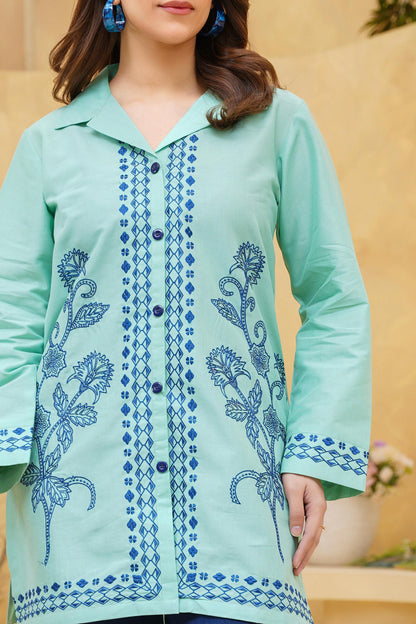 Cotton Embroidered Kurti 1P - G2308