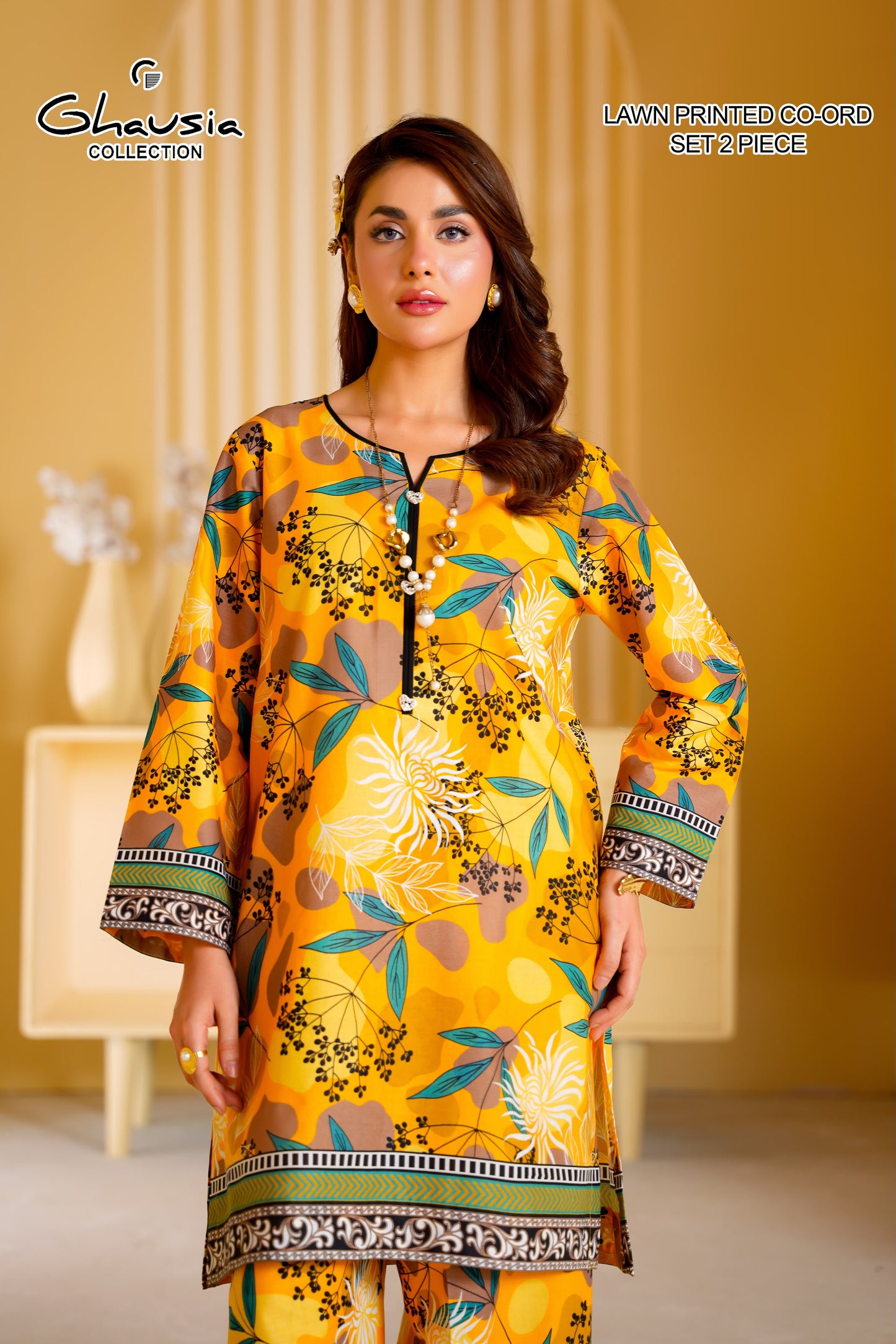 Printed Lawn Kurta 2 piece