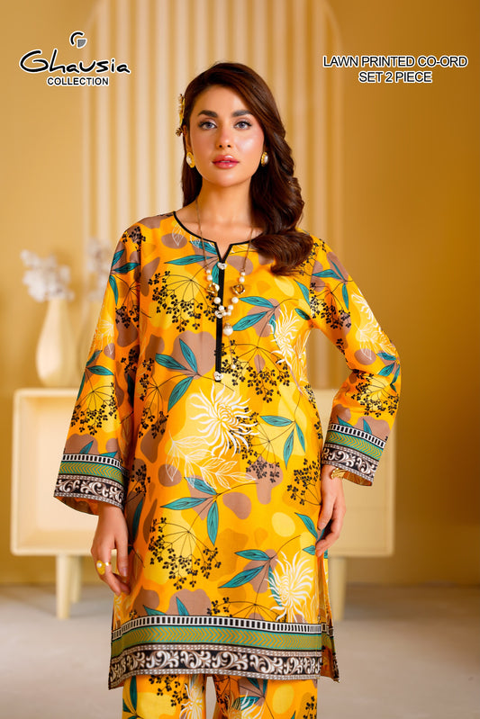 Printed Lawn Kurta 2 piece