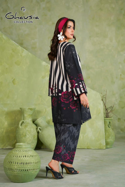 Printed Lawn Kurta 2 Piece