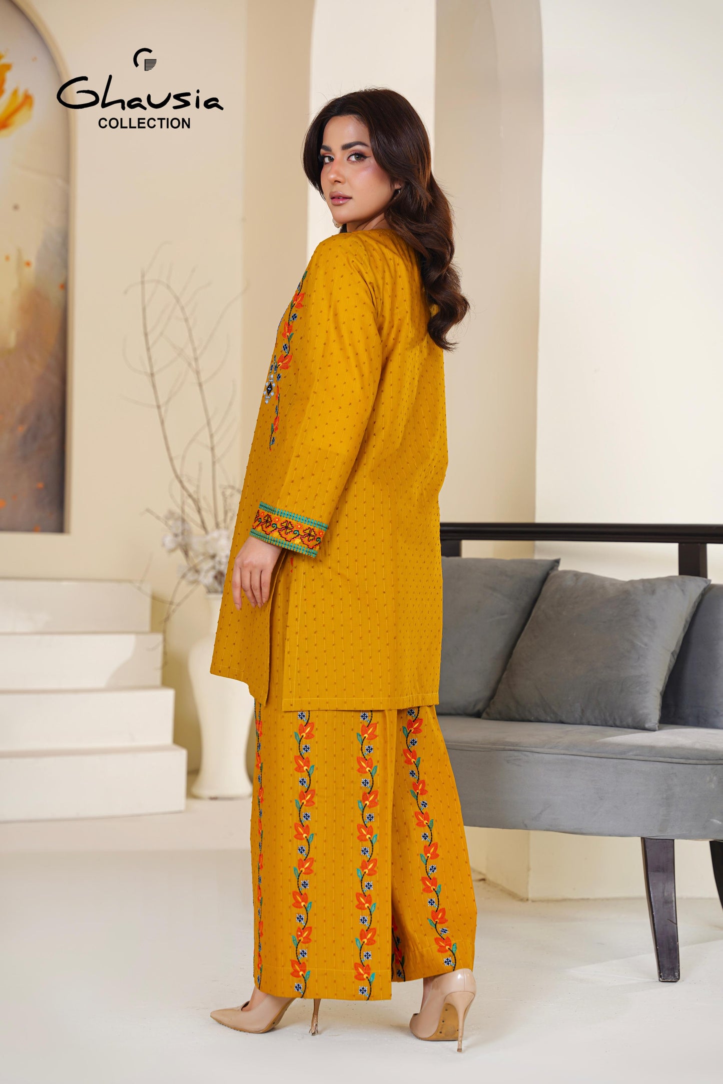 Lawn Embroidered Kurta 2P - G2300