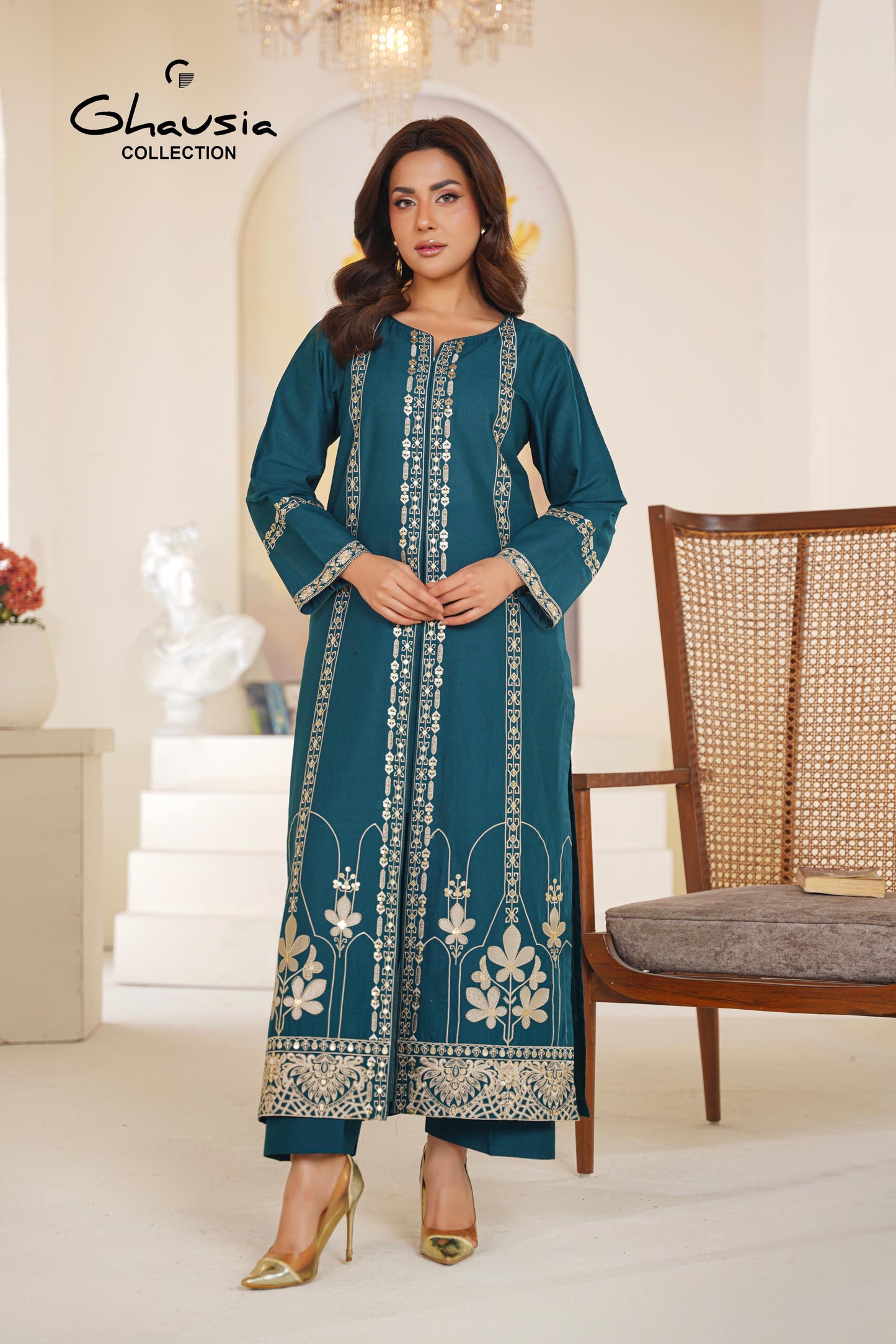 Lawn Embroidered Kurta 2P - G2291
