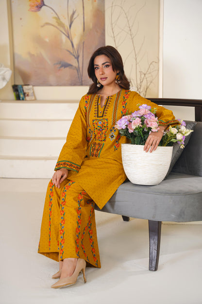 Lawn Embroidered Kurta 2P - G2300