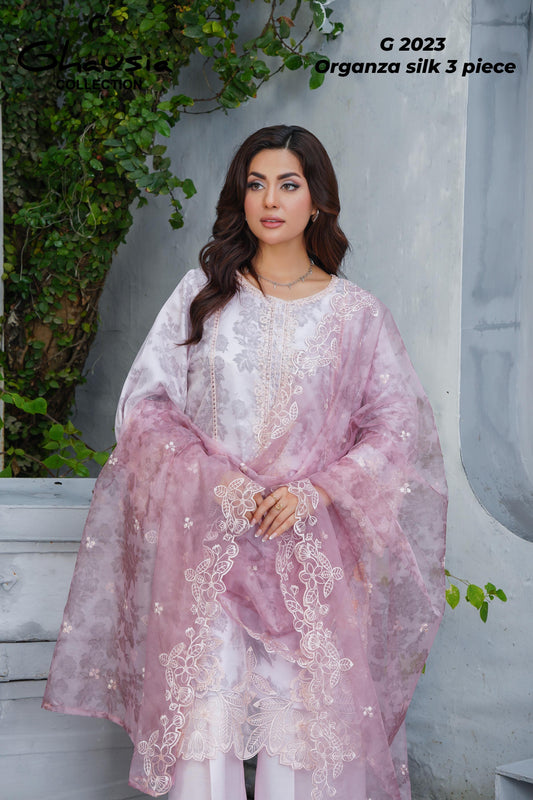 Organza Silk 3 Piece - G2023