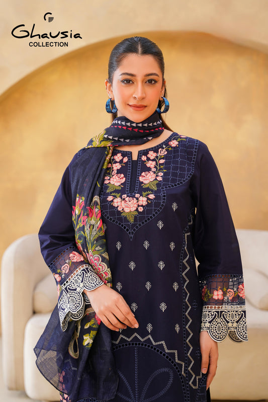 Lawn Embroidered 3P - G2303