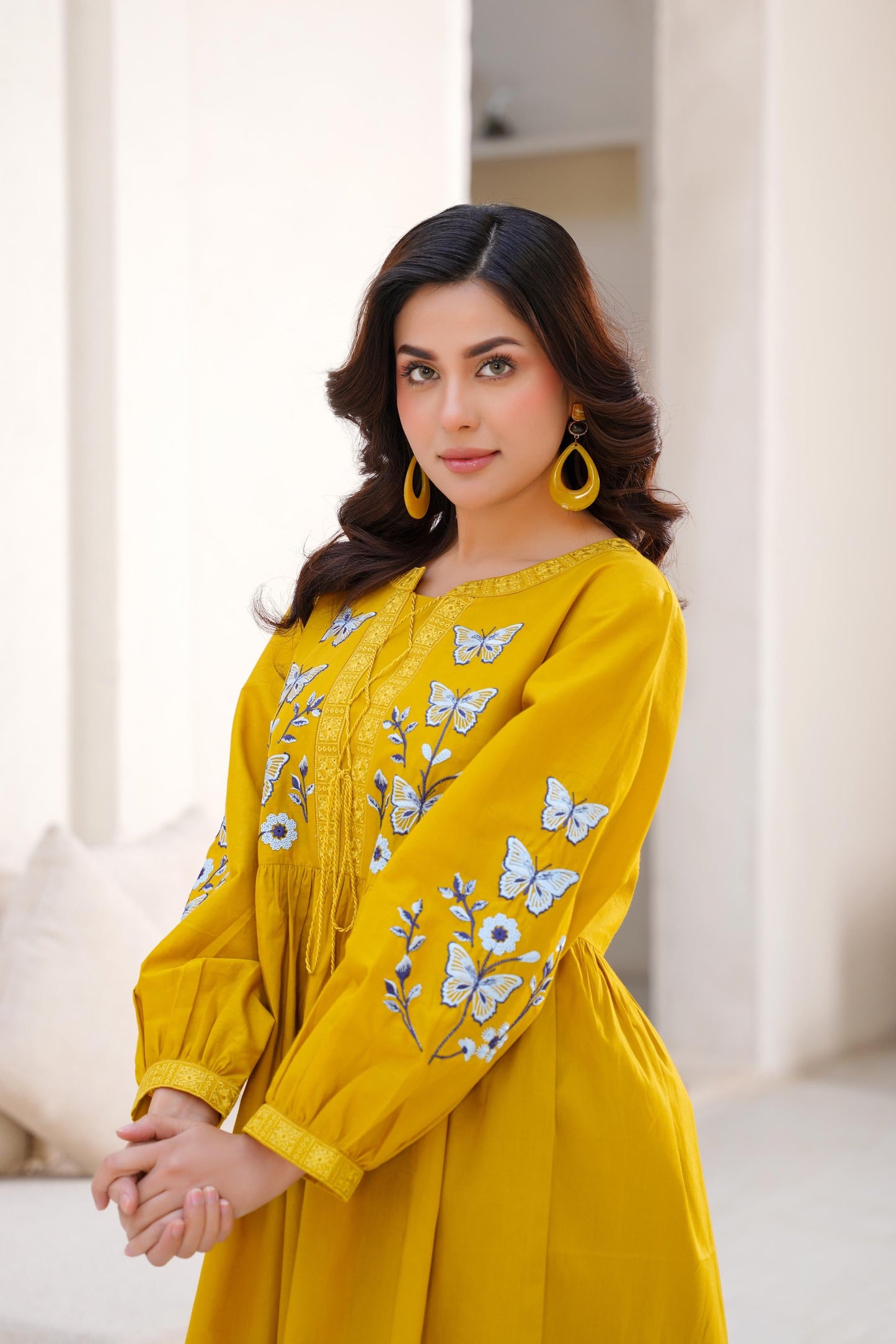 Lawn Embroidered Frock 2P - G2252