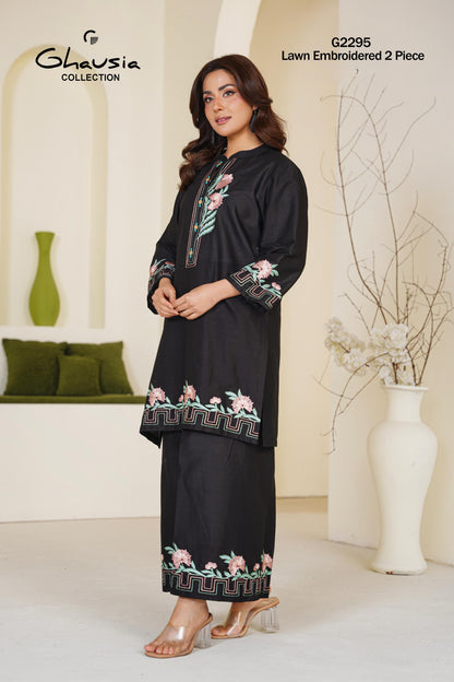 Lawn Embroidered Kurti 2P - G2295