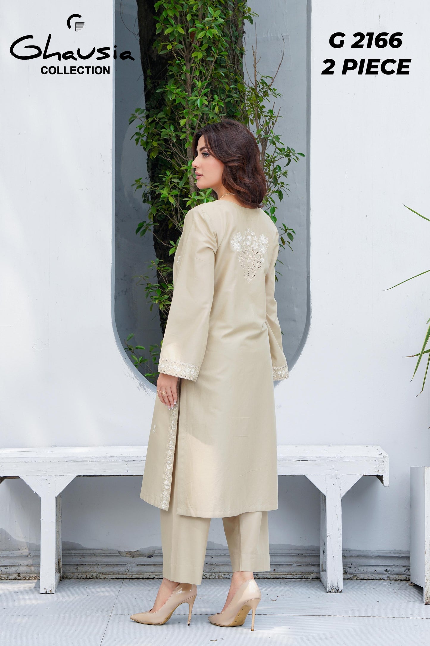 Lawn Embroidered Kurta 2P - G2166