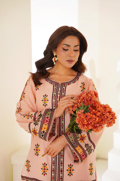 Lawn Embroidered Kurta 2P - G2278
