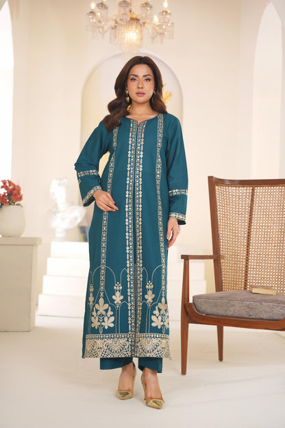 Lawn Embroidered Kurta 2P - G2291