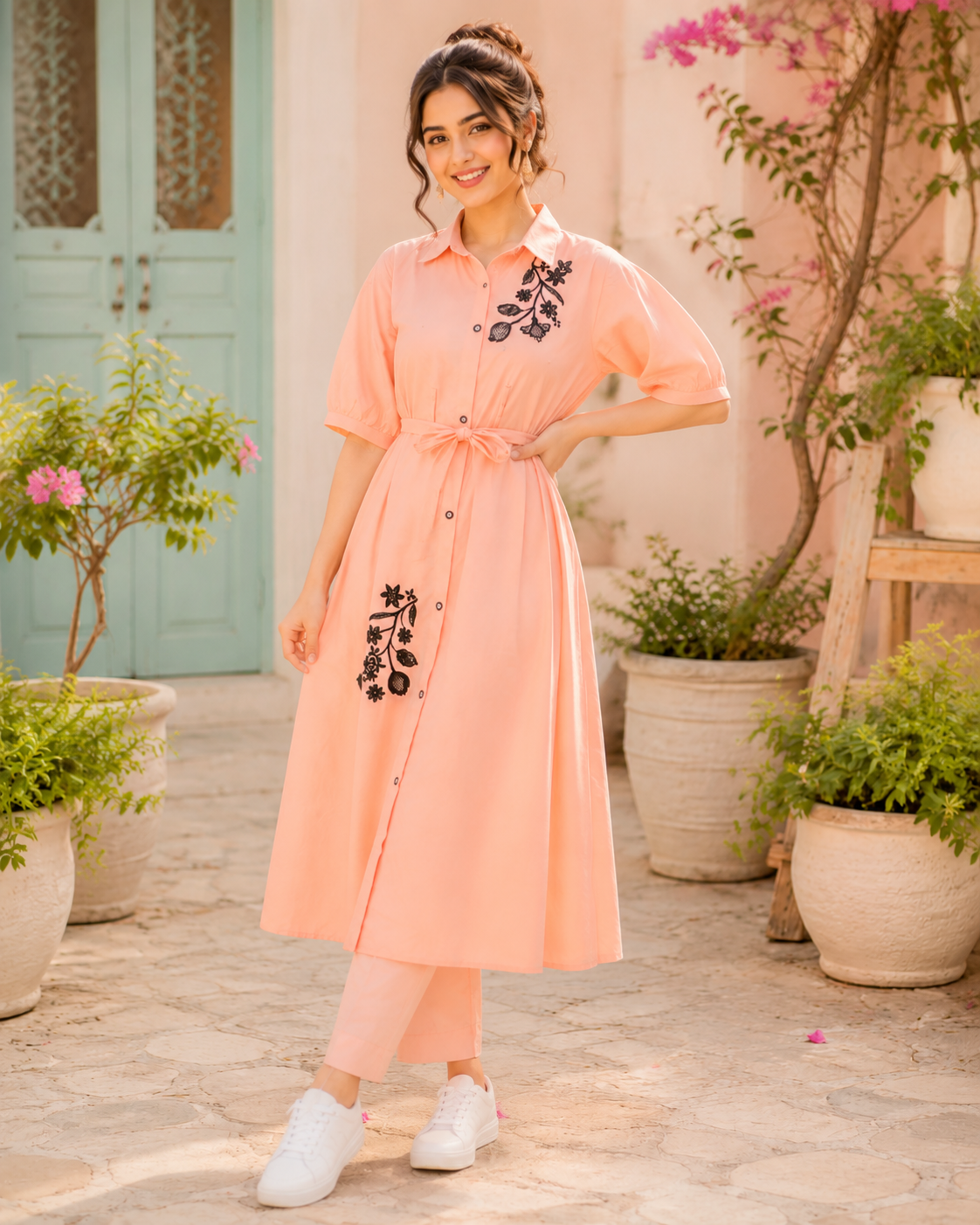 Printed Lawn Kurta 3 Piece