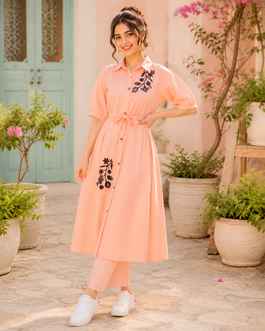 Printed Lawn Kurta 3 Piece