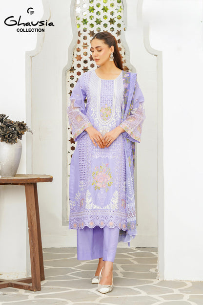 Lawn Embroidered Kurta - G2118