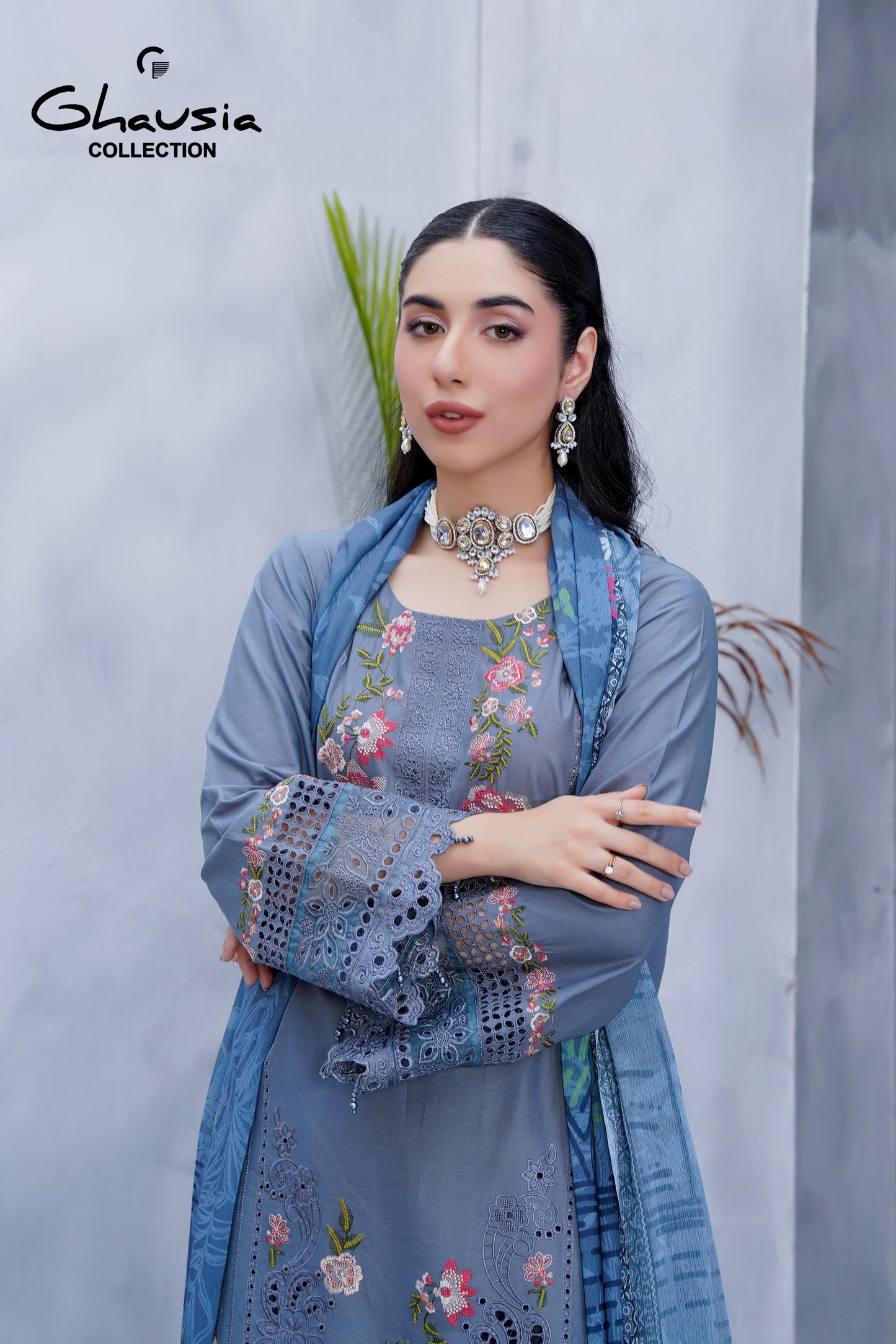 Lawn Embroidered Kurta 3P - G2140