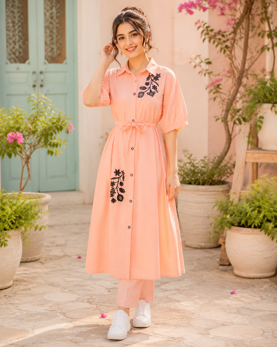 Printed Lawn Kurta 3 Piece