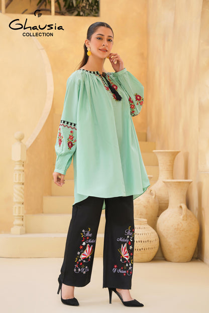 Cotton Embroidered Top 1P - G2244