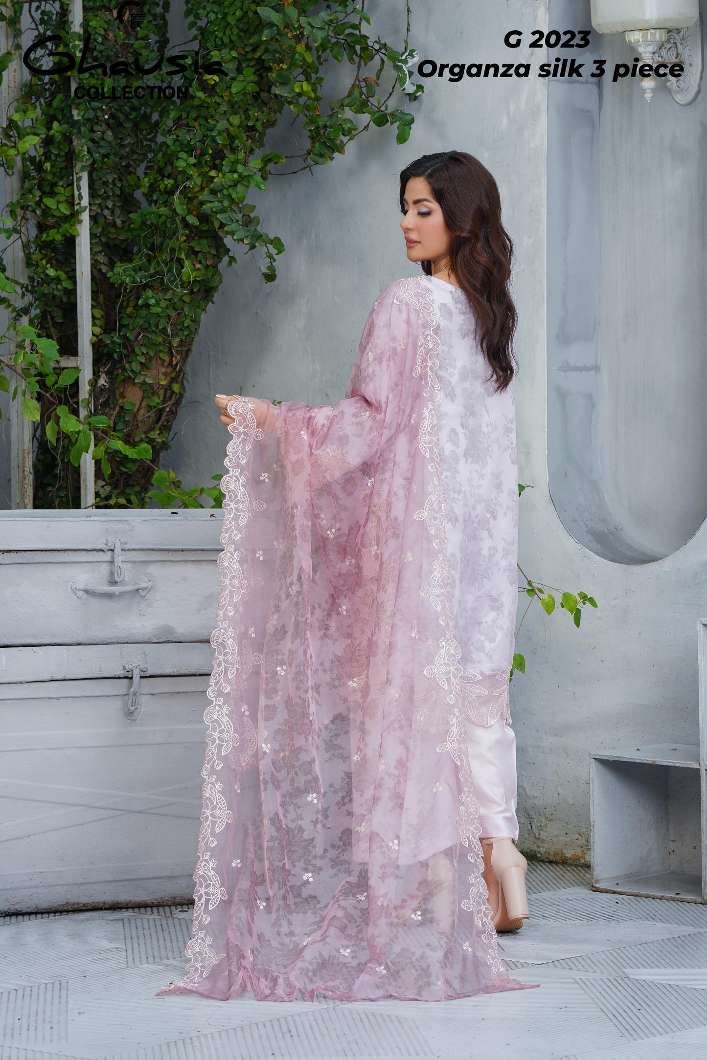 Organza Silk 3 Piece - G2023