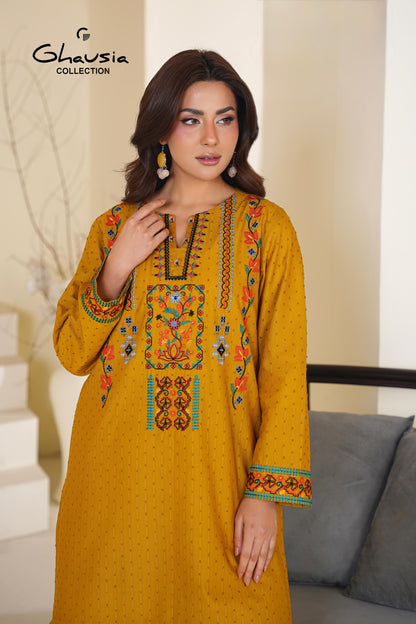 Lawn Embroidered Kurta 2P - G2300