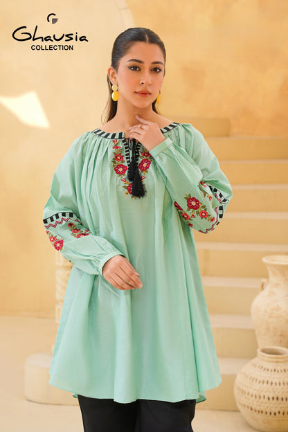 Cotton Embroidered Top 1P - G2244