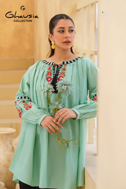 Cotton Embroidered Top 1P - G2244