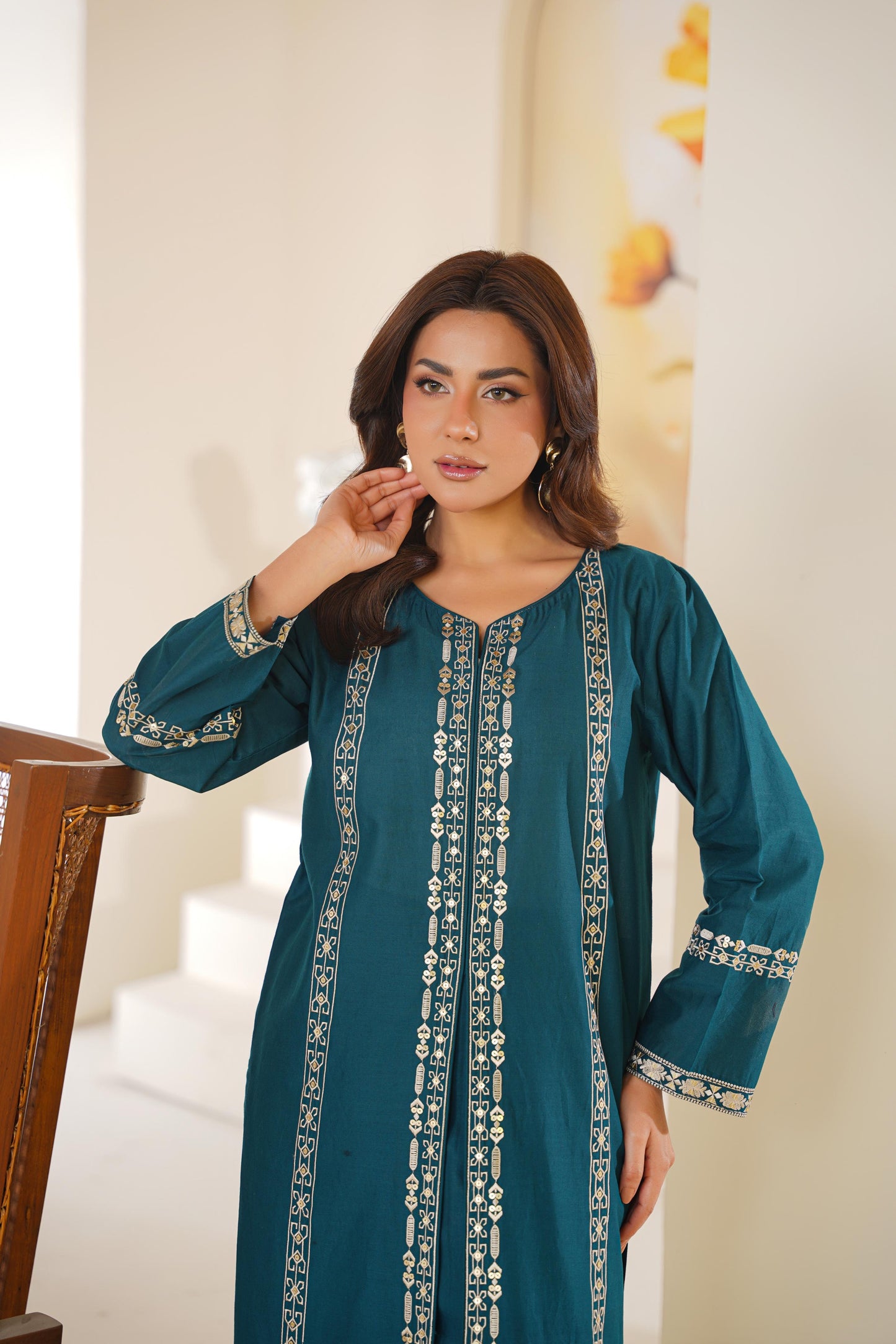 Lawn Embroidered Kurta 2P - G2291