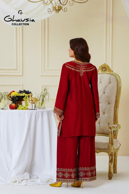 Viscouse Embroidered 2pc - G2180