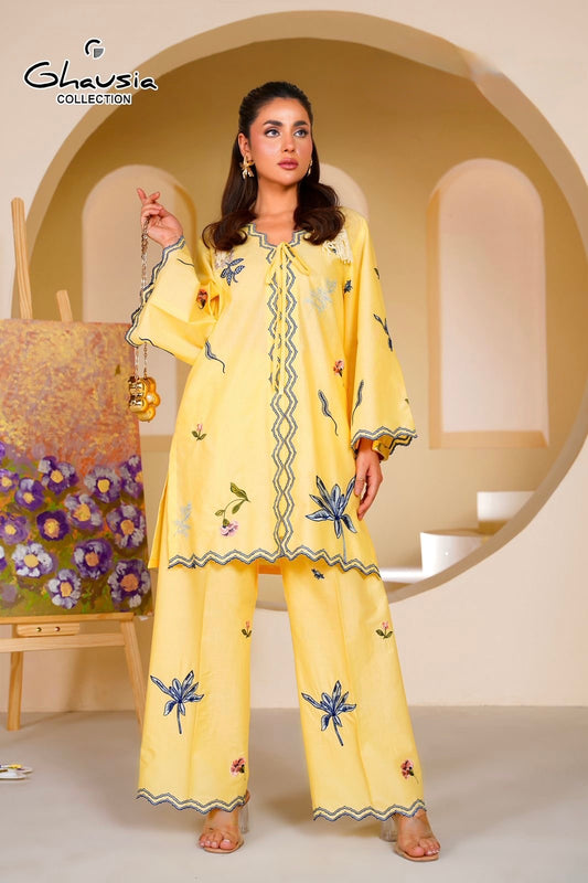 Lawn Embroidered CO-ORD Set 2P - G2346